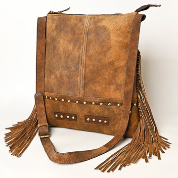 American Darling Large Crossbody Full Grain Genuine Leather Women Bag Western Handbag Purse